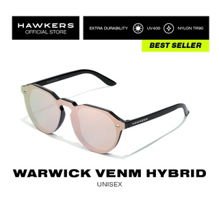 HAWKERS Rose Gold WARWICK VENM HYBRID Sunglasses for Men and Women, unisex. UV400 Protection. Official product designed in Spain VWTR04