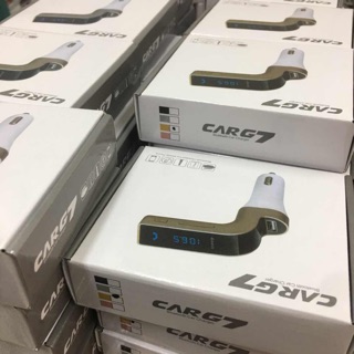 CAR G7 อุปกรณ์รับสัญญาณบลูทูธในรถยนต์ Bluetooth Car Charger