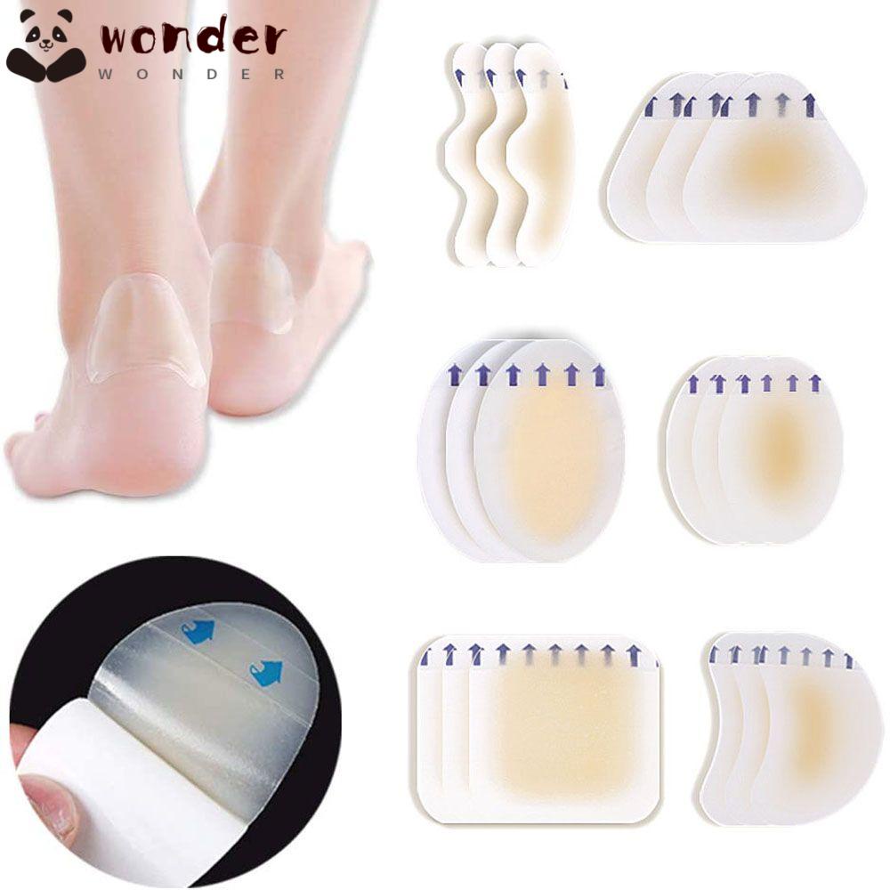 WONDERFUL Anti-abrasion Feet Gel Shoes Stickers Foot Care Heel Sticker High Heel Foot Patches Hydrocolloid Shoes Stickers Relief Pain Pain Relief Plaster Soft Gel Heel Blister Bandage