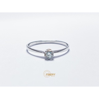 แหวน 18k. white gold 0.8กรัม