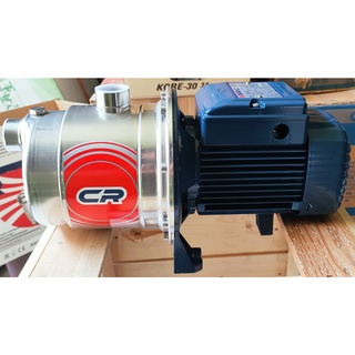 3CRM80-N ปั๊มน้ำPEDROLLO 0.6 HP 220 V แบบ 3-4 ใบพัด เสื้อปั๊มทาด้วยสแตนเลส (ดูดลึก 7 เมตร) PEDROLLO