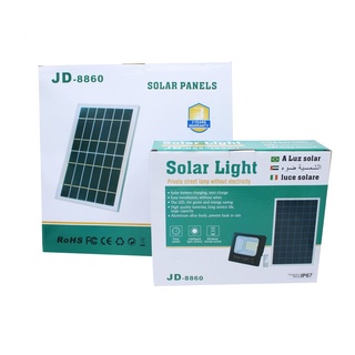 สปอตไลท์ โซล่าร์เซลล์ โคมไฟสปอตไลท์ โซล่าร์เซลล์ SOLAR LIGHT  รุ่น JD-8860 @wsang