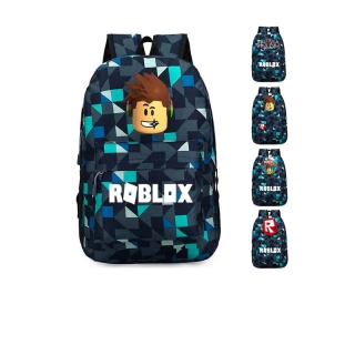 Roblox กระเป๋าเป้สะพายหลัง กระเป๋านักเรียน สำหรับเด็กผู้ชาย