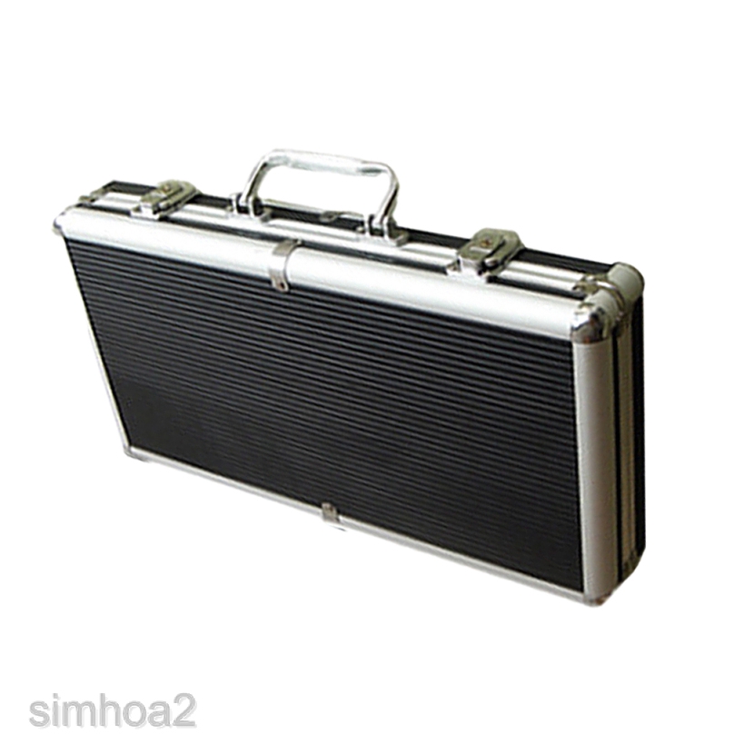 [SIMHOA2] case Casino Storage 300 Chips Box Container Aluminium Case