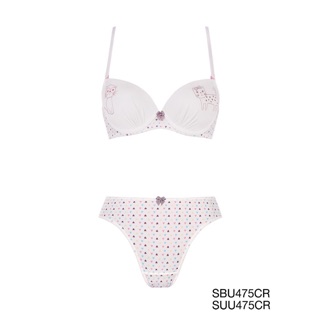 Sabina Set Pretty Perfect ลายแมว B34+L 💓 ซื้อมาซ้ำกับที่มีค่ะ ขอขายต่อ