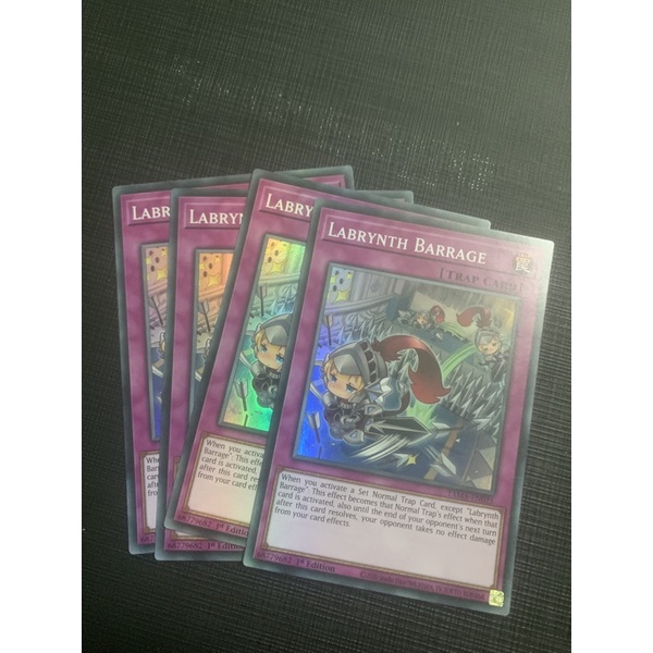 การ์ด Yugioh: labrynth barrage