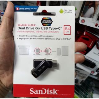 sandisk Ultra​ dual Drive Go USB Type-C.​ 64​ GB.