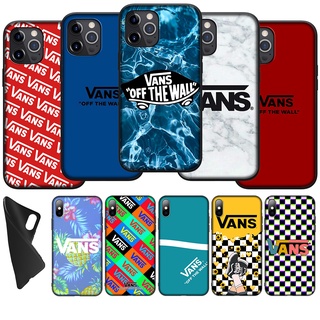 เคสซิลิโคนนิ่ม ลายโลโก้ Vans AU46 สําหรับ iPhone 8 8+ 7 7+ 6S 6 6+ Plus 5 5S