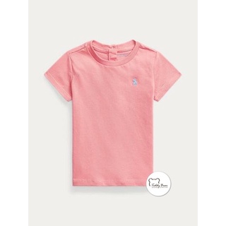 เสื้อยืดเด็กผู้หญิง Ralph Lauren ของแท้ (สีชมพู Desert Rose)