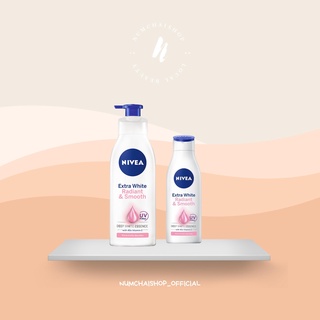 NIVEA EXTRA WHITE RADIANT &amp; SMOOTH LOTION | นีเวีย เอ็กซ์ตร้า ไวท์ เรเดียนท์ แอนด์ สมูท โลชั่น ผสาน UV ฟิลเตอร์