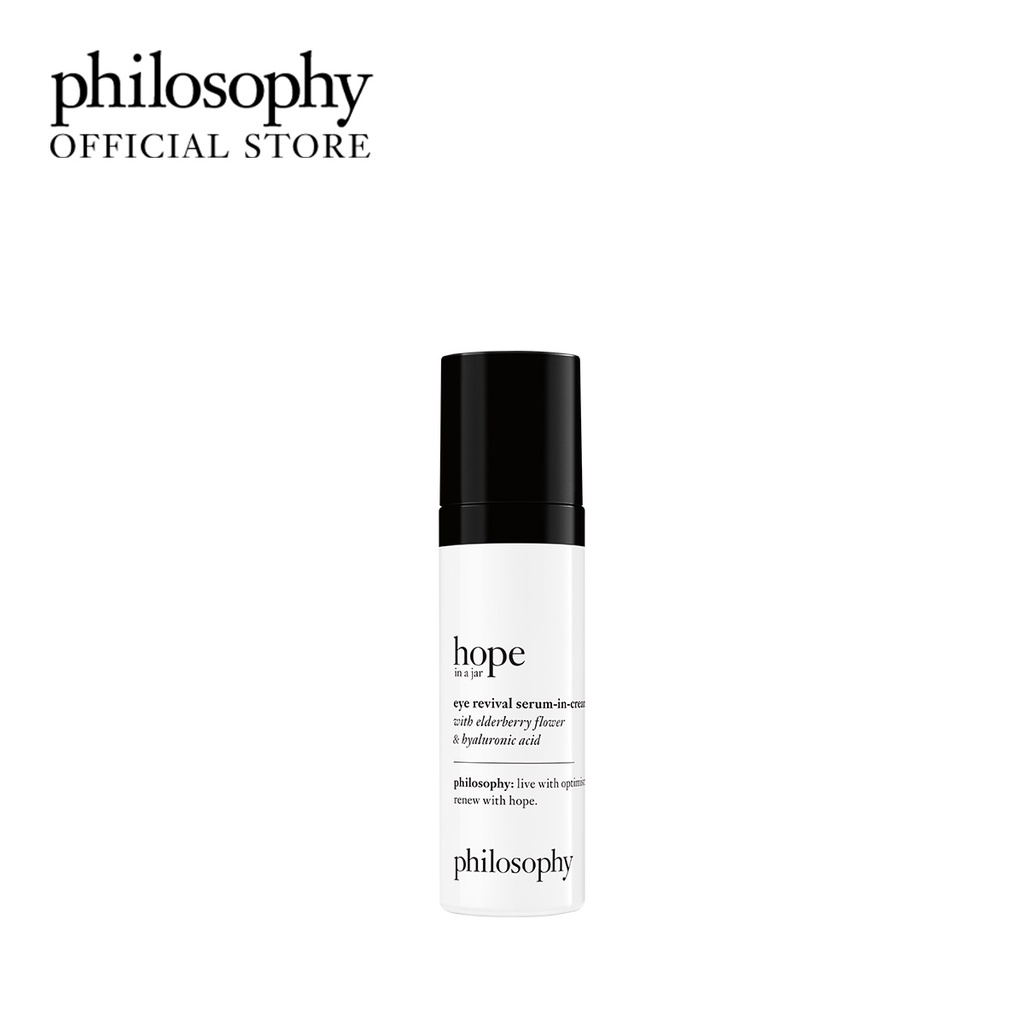 Shopee Thailand - Philosophy Hope in a Jar Eye Revival Serum-in-Cream 15ml