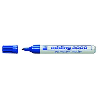 edding 2000 : ปากกามาร์กเกอร์ (น้ำเงิน)