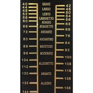 Nikko Metronome Standard Black เมโทรนอม ผลิตในประเทศญี่ปุ่น