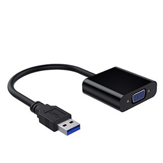 หัวแปลง ตัวแปลง USB3.0 เป็น VGA USB3.0 to VGA Video Display External Cable