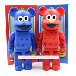BE@RBRICK x Sesame Street Elmo/Cookie Monster