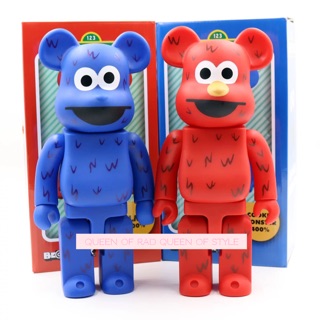 BE@RBRICK x Sesame Street Elmo/Cookie Monster