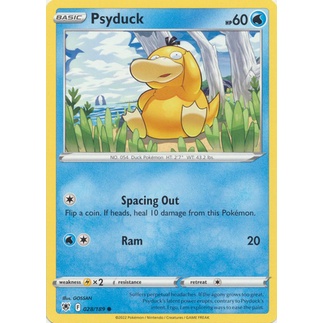 การ์ด Pokemon Psyduck - 028/189 - ทั่วไป