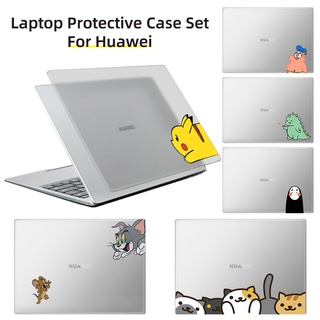 เคสแล็ปท็อป แบบแข็ง ลายการ์ตูนหมีน่ารัก สําหรับ Huawei Matebook D14 D15 2022 Matebook 14 16s 16 15 2020 2121