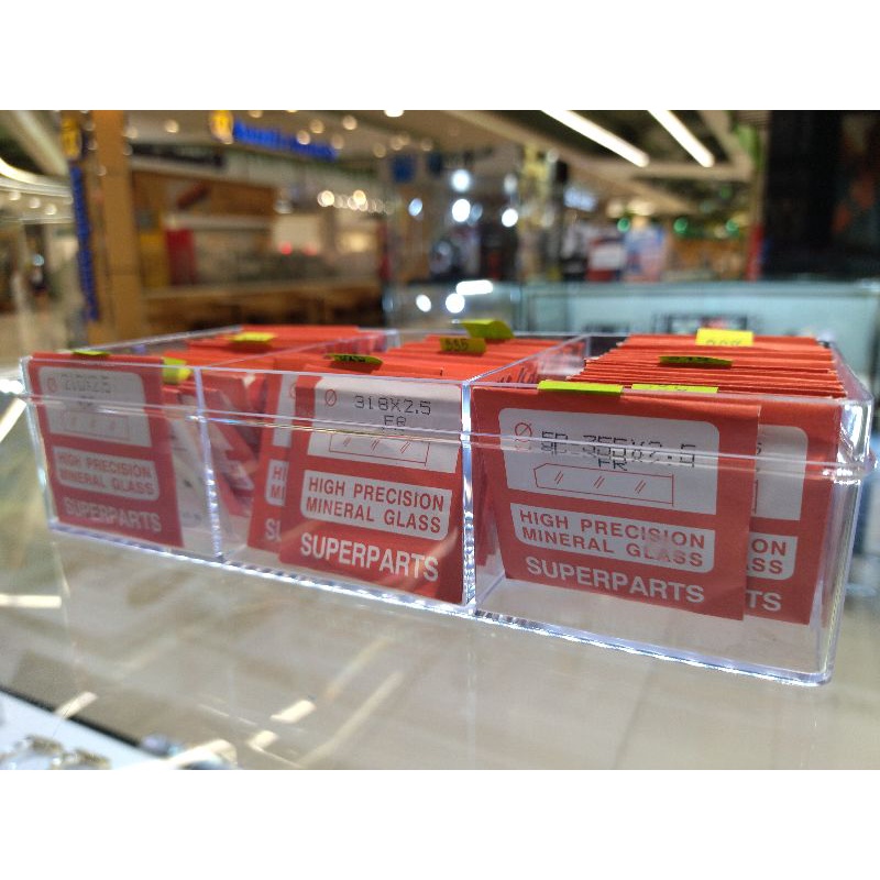 กระจกนาฬิกา หนา2.5 มิล Superpart high precision mineral glass