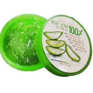 Aloe Vera Nature perfect Soothing 100% 50 ml สุดยอดเจลว่านหางจระเข้ 1 กระปุก  