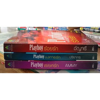 นิยายชุด Playboy รวม 3 เรื่อง // มือสอง