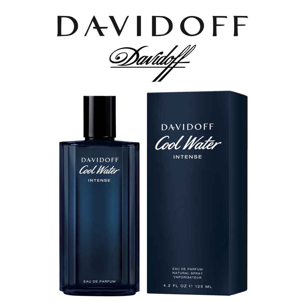 Davidoff Cool Water Intense 2019 EDP 125ml น้ำหอมผู้ชาย (กล่องซิล100%)