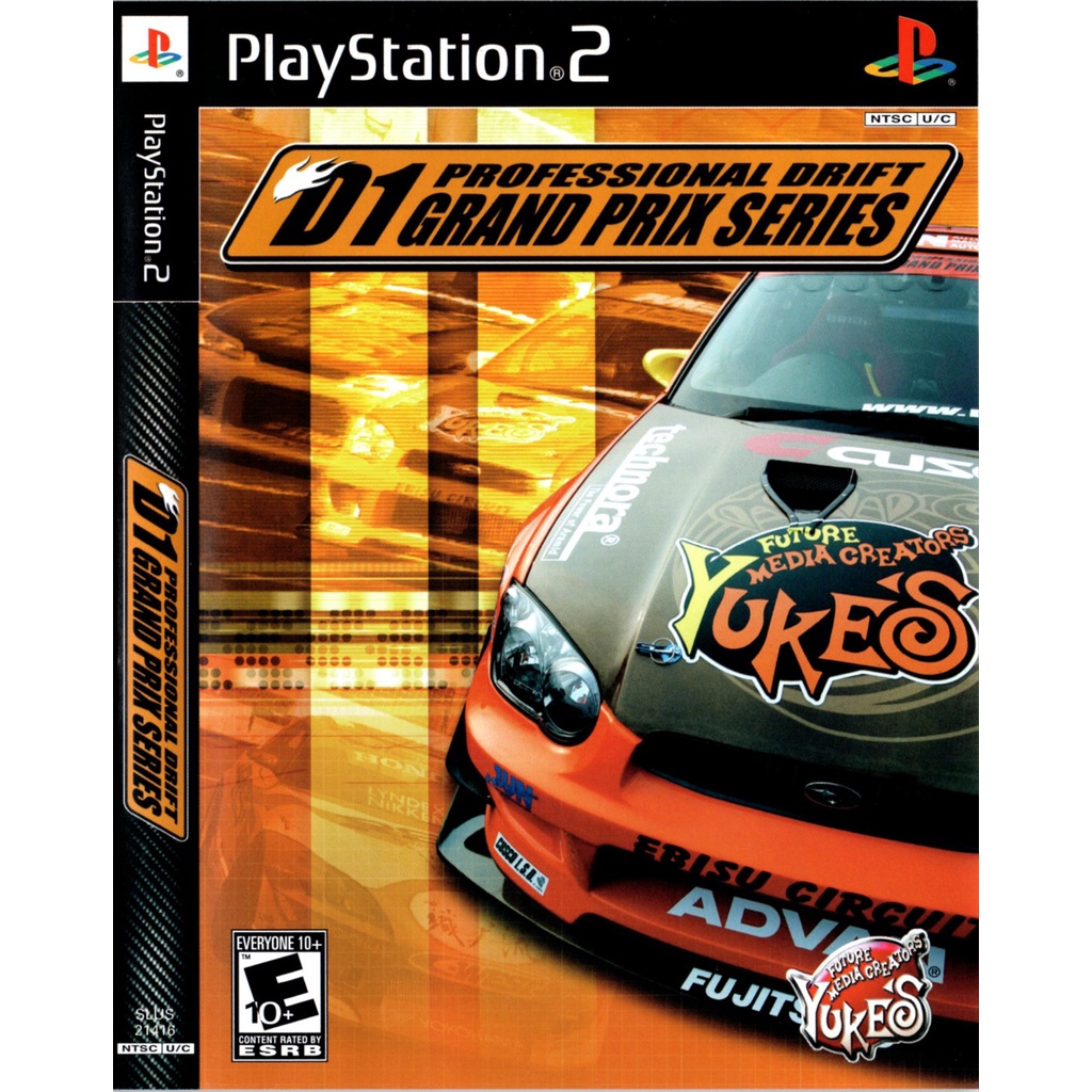 แผ่นเกมส์ D1 Professional Drift Grand Prix Series PS2 Playstation 2 คุณภาพสูง ราคาถูก