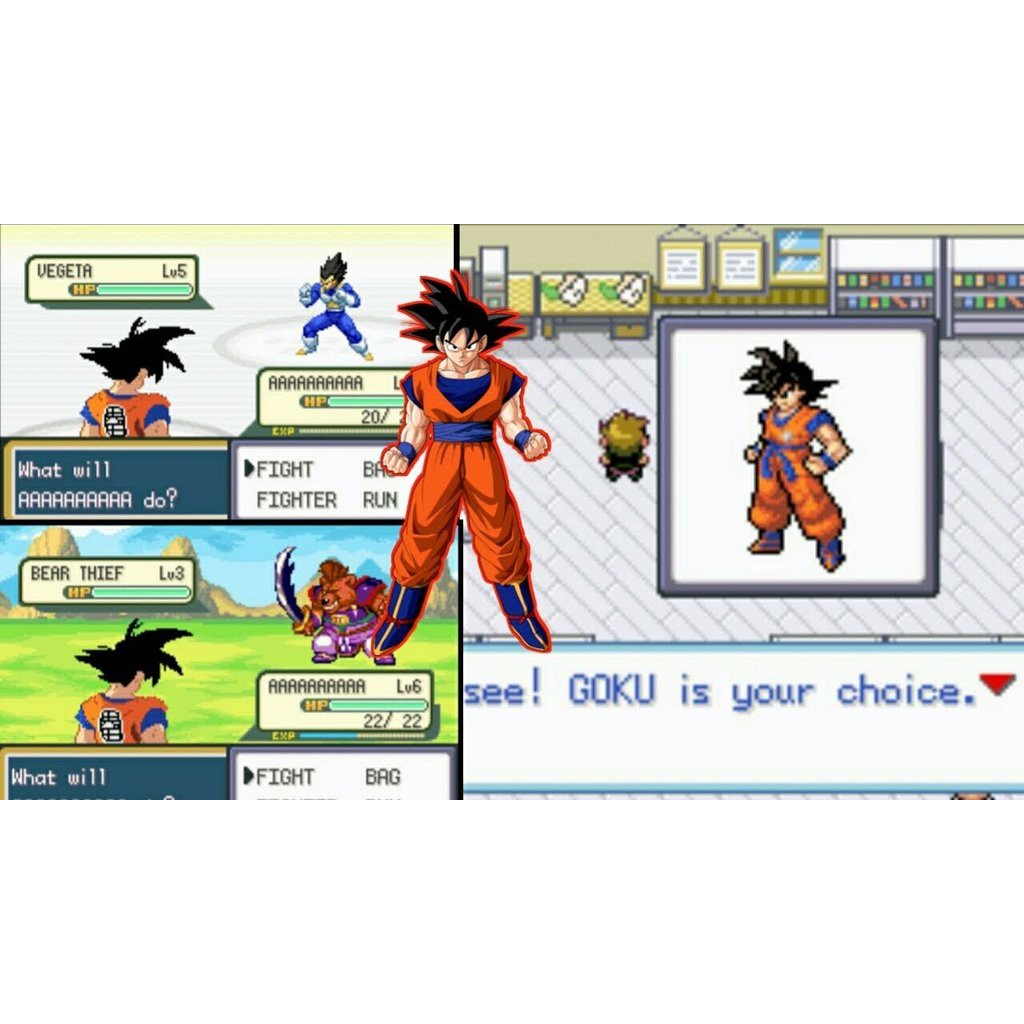 ตลับ GBA Dragon BALL Z TEAM TRAINING wiwatchai2517 ThaiPick