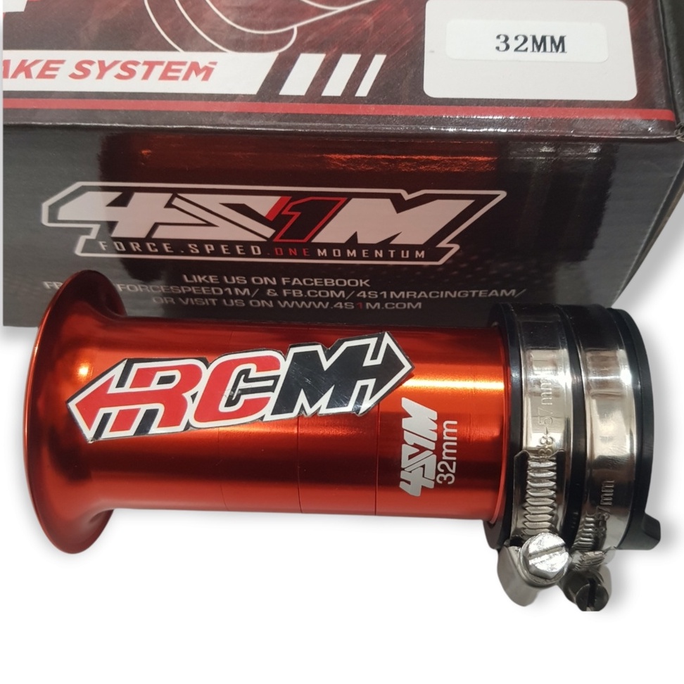 VELOCITY VELOCITI STACK ADJUSTABLE ADJUSTABLE AIR FUNNEL AIR INTAKE SYSTEM 4S1M 4SIM SIZE UK 32MM 32