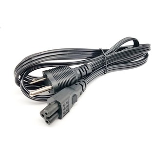 สาย Cable POWER AC For Notebook 3 รู 3 สาย แบบแบน ยาว1.8M สำหรับคอมพิวเตอร์โน๊ตบุ๊ค หรือ Printer หรือ อื่น ๆ