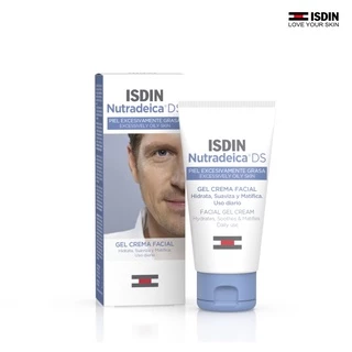 ISDIN Nutradeica® DS Facial Gel Cream เจลครีม ดูแลผิวเซ็บเดิร์มและสิวจากการ ใส่ mask ผิวชุ่มชื้น ปรับสมดุลผิว ลดอาการคัน