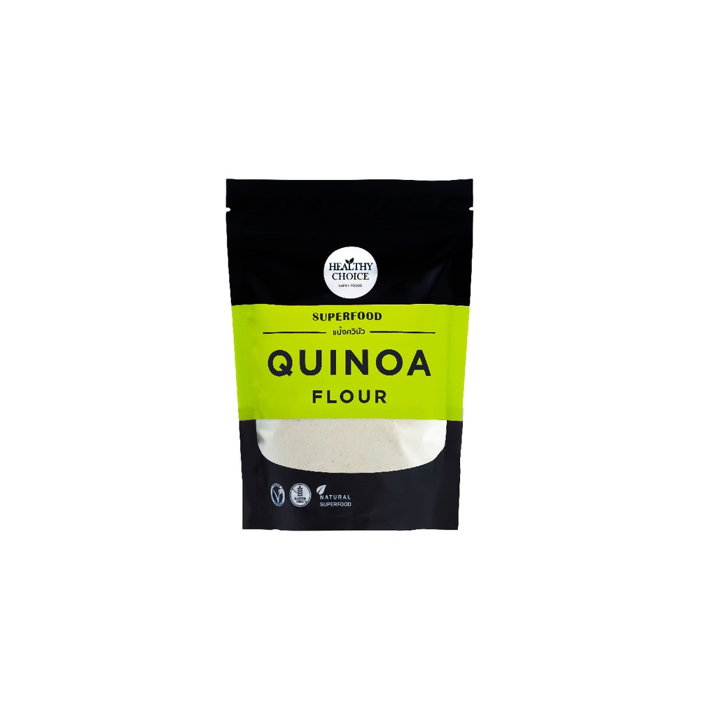 HEALTHY CHOICE แป้งควินัว Quinoa Flour เบเกอรี่สุขภาพดี 350g แจกคูปองลดเพิ่ม 3-5%+จัดส่งฟรี