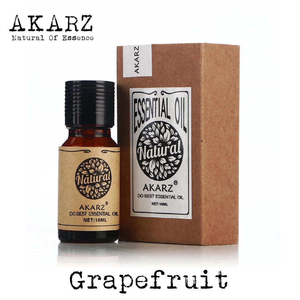 Grapefruit Essential Oil AKARZ ส้มโอ น้ำมันหอมระเหย นักบุญ การดูแลผิว การดูแลร่างกาย นวดฮ่องกง