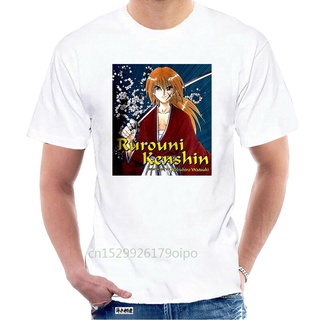 คอลูกเรือเสื้อยืด พิมพ์ลายการ์ตูน Rurouni Kenshin The 20 เป็นที่นิยมมากที่สุด 063894S-5XL