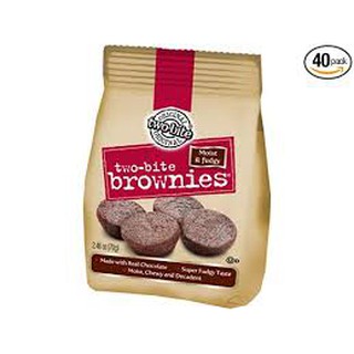 พร้อมส่งล็อคใหม่ TWO-BITE BROWNIES บราวนี่ชื่อดัง ของแคนาดา Net.70 g.