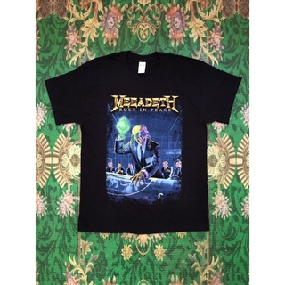 🎸MEGADETH เสื้อวง Megadeth สินค้านำเข้า ลิขสิทธิ์แท้