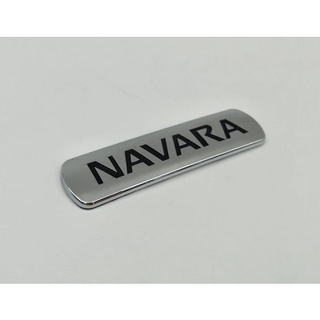 เพจ นาวาร่า ติดนิสสัน งานพลาสติก มีกาวพร้อมติดตั้ง ขนาด 131*35มม. Nissan Navara badge emblem logo D21 D22 D23 D40