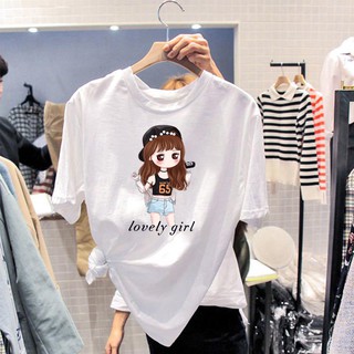 ภาพการ์ตูน เสื้อยืด รุ่นใหม่ ใส่สบาย ลายสวย S-3XL