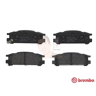 P78 005B ผ้าเบรก R (แท้ BREMBO รุ่น Black) SUBARU อิมเพรสซ่า Impreza GC GF ปี1993-1997