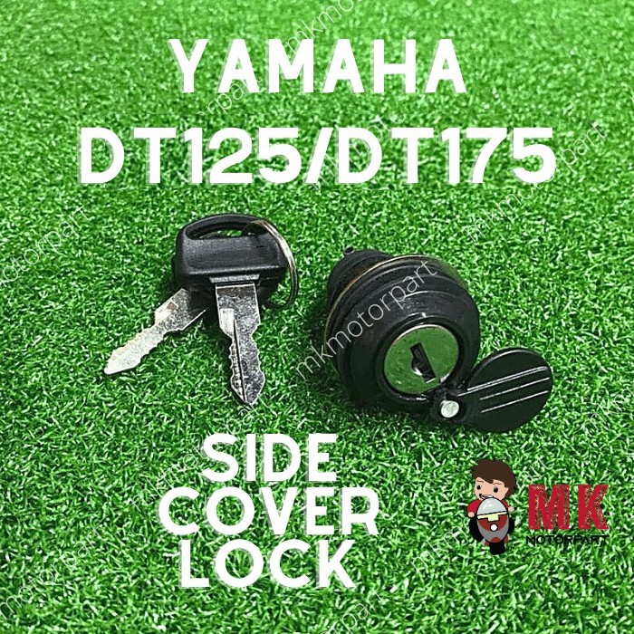 (ไต้หวัน) ชุดกุญแจล็อคฝาข้าง Yamaha DT125 18G / DT175 18L