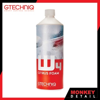 โฟมล้างรถ เนื้อโฟมหนาแน่น 1000 มล. - Gtechniq W4 Citrus Foam 1000ml.