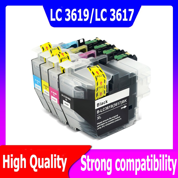 LC 3619XL LC 3617XL หมึก LC3619 LC3617 สีดำ LC3619XL LC3617XL ตลับหมึกสำหรับ Brother MFC-J2330DW  MF
