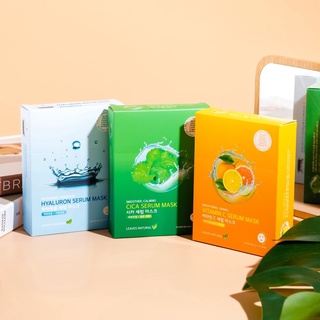 LEAVES NATURAL Serum Mask Sheet (แผ่น)