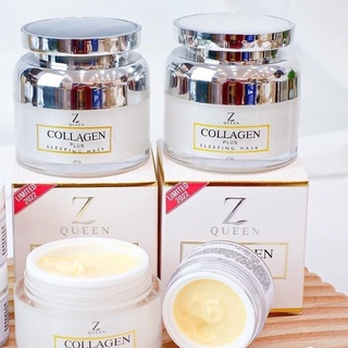 แพคเกจใหม่ Zqueen Collagen Z Queen Collagen​ Plus​ Sleeping​ Mask​ ซีควีน คอลลาเจน​ พลัส สลิปปิ้งมาส์ก แท้100%