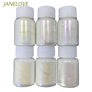 Jlove ชุดสีเรซิ่น Polarized 6 สีสําหรับย้อมสีผมเครื่องประดับ