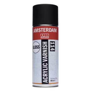 Amsterdam 114 Acrylic Vanish Gloss สเปรย์เคลือบสีภาพแบบเงา