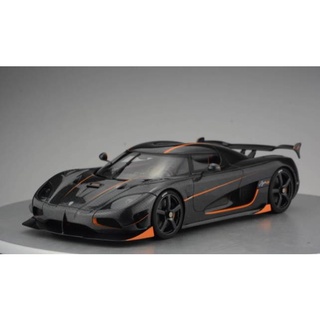 FrontiArt 1/18 : F042-13 : Koenigsegg Agera RS Carbon/Orange