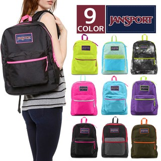 เป้ JanSport OVEREXPOSED T08W Lightweight School Bookbag Backpack เป้สะพายหลัง กระเป๋าเป้ กันน้ำ