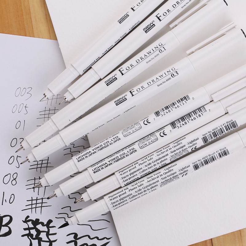 MARVY UCHIDA 4600 PROFESSIONAL LINE PEN (ขนาดเต็ม)