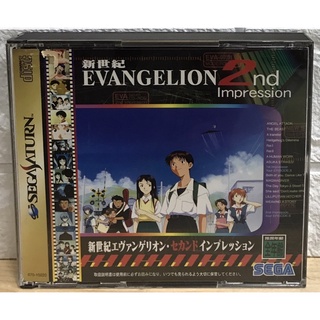 แผ่นแท้ [Saturn] Neon Genesis Evangelion - 2nd Impression (Japan) (GS-9129) Second 2 Shinseiki